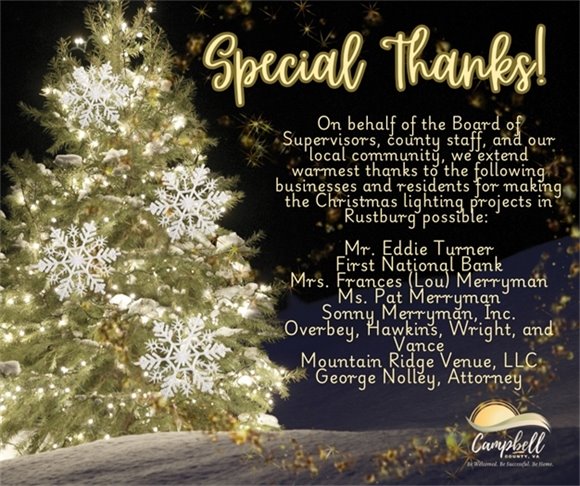 Christmas Tree with White Lights 