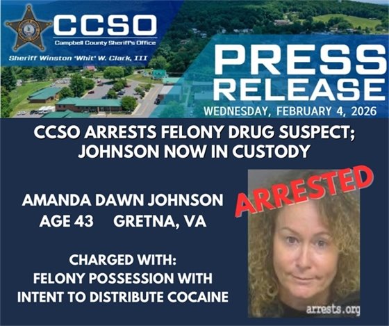 amanda johnson arrested