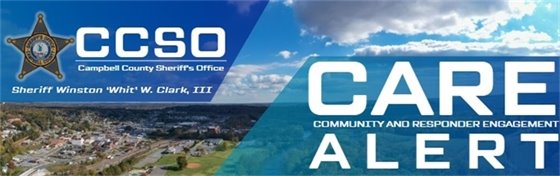 CCSO CARE Alert Header