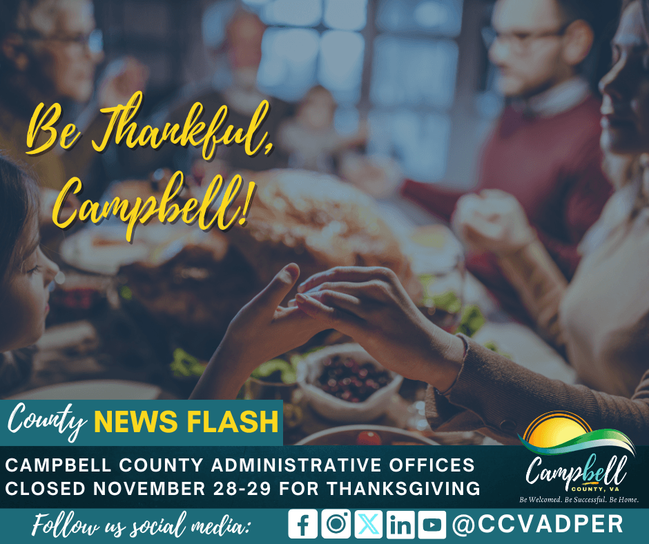 Thanksgiving Closing