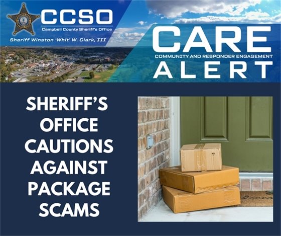 CCSO - care alert brushing scam