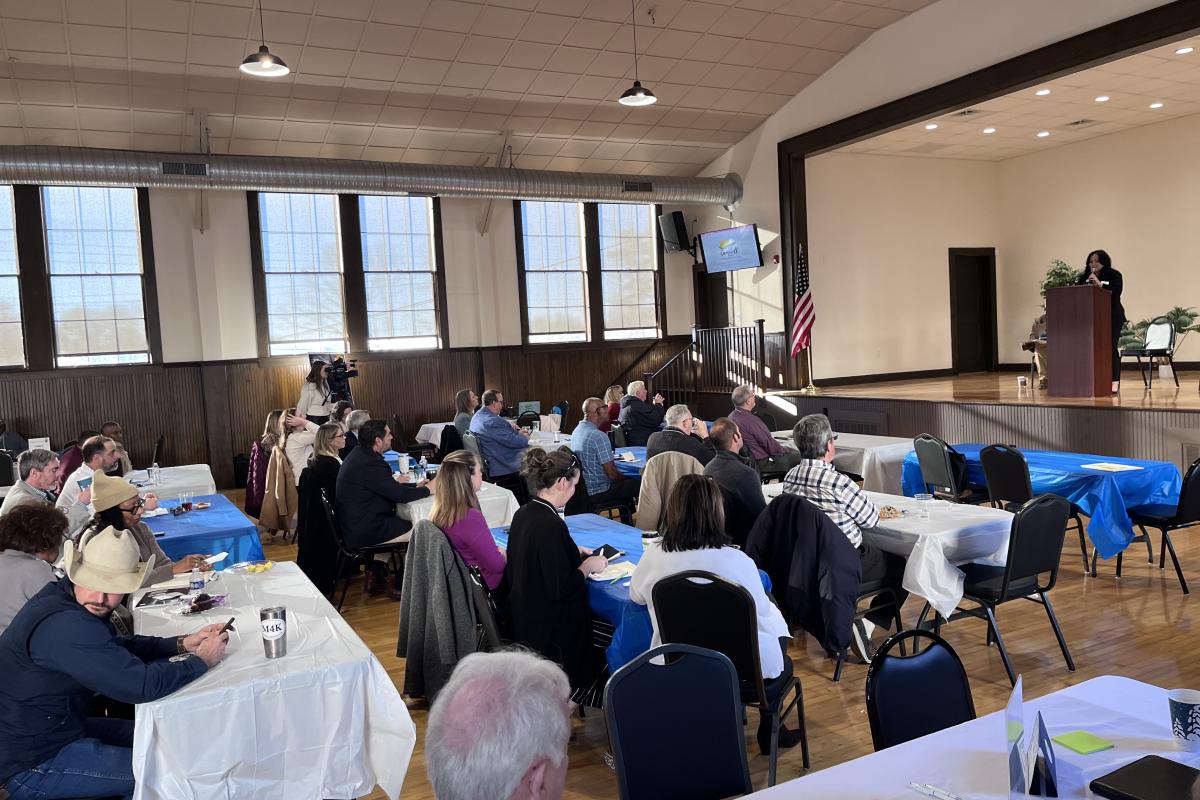 Attendees of the Economic Development Summit
