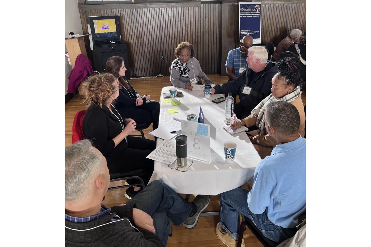 Economic Development Summit Table 3 Discussion