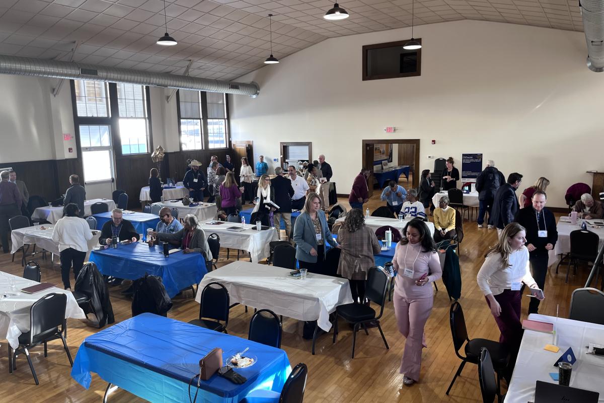 Economic Development Summit Tables and Attendees